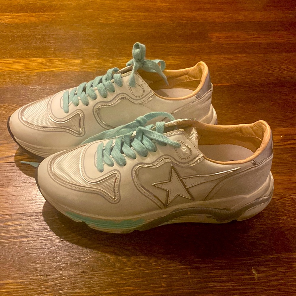 Golden Goose Sneakers - only wore once. Size 7 womens.